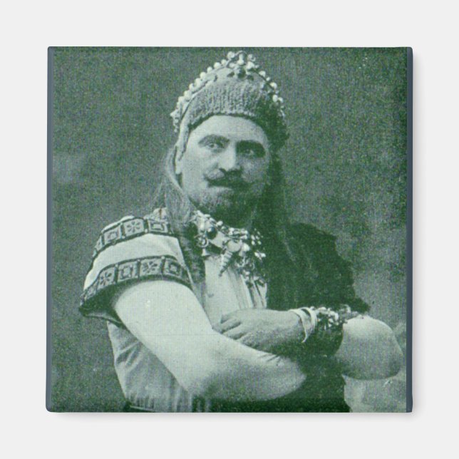 macho macho man magnet (Front)