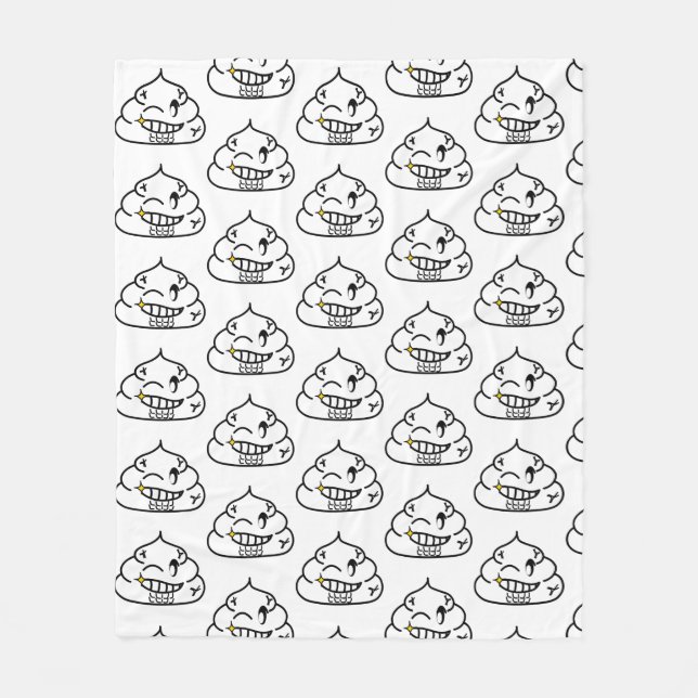 Macho Poop - Brootsch the PooPoo Fleece Blanket (Front)