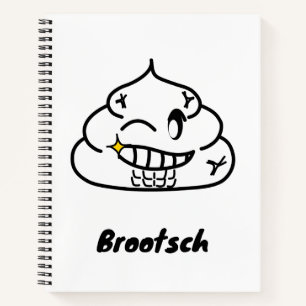 Macho Poop - Brootsch the PooPoo Notebook