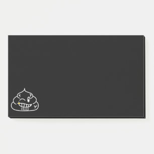 Macho Poop - Brootsch the PooPoo Post-it Notes