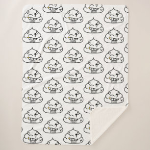Macho Poop - Brootsch the PooPoo Sherpa Blanket