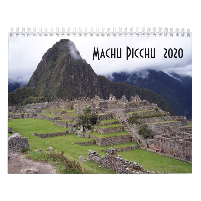 Machu Picchu - 2020 Calendar (Cover)