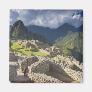 Machu Picchu, ancient ruins, UNESCO world 3 Magnet