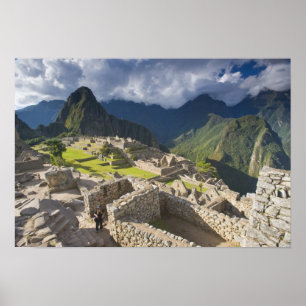 Machu Picchu, ancient ruins, UNESCO world 3 Poster
