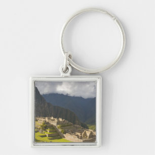 Machu Picchu, ancient ruins, UNESCO world 4 Key Ring