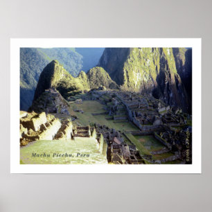 'Machu Picchu at Dawn' Poster