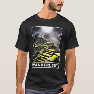 Machu Picchu Cordillera Peru Wanderlust T-Shirt