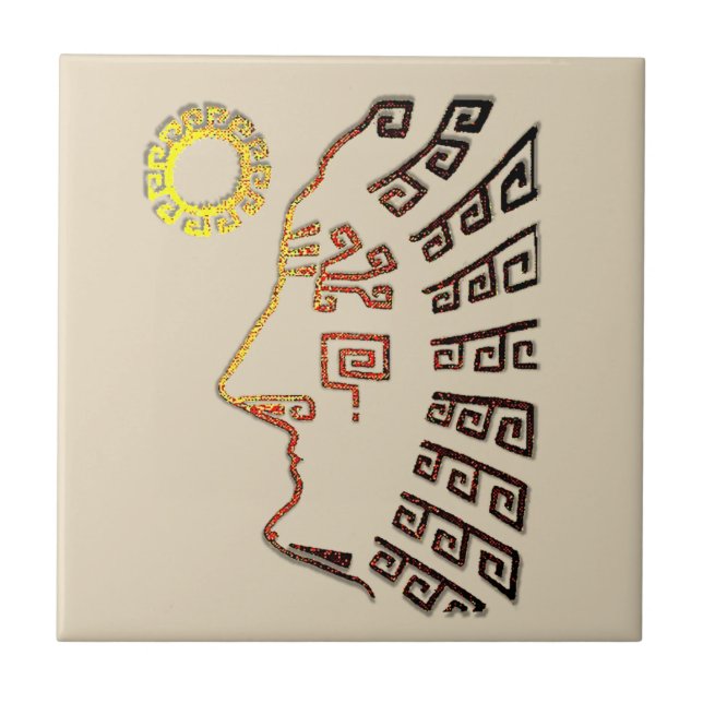 Machu Picchu Cusco Peru Ceramic Tile (Front)