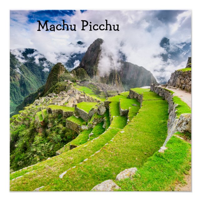 Machu Picchu, Cusco - Peru Poster (Front)