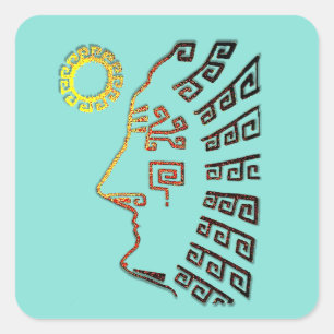 Machu Picchu Cusco Peru Square Sticker