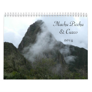 Machu Picchu & Cuzco, Peru 2014 Calendar
