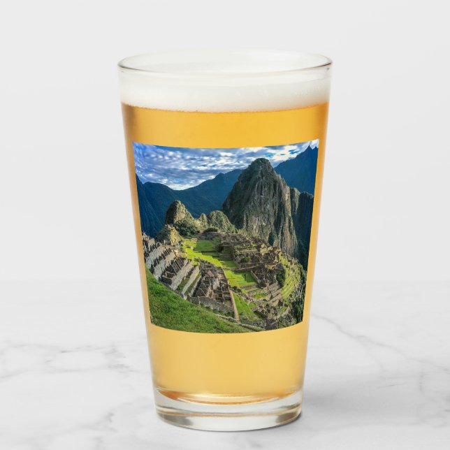 Machu Picchu Glass (Front Filled)