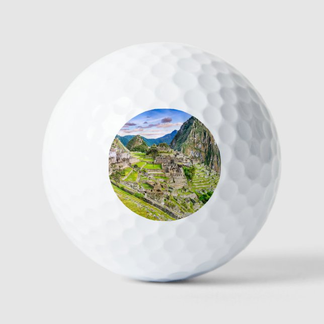 Machu Picchu Golf Balls (Front)