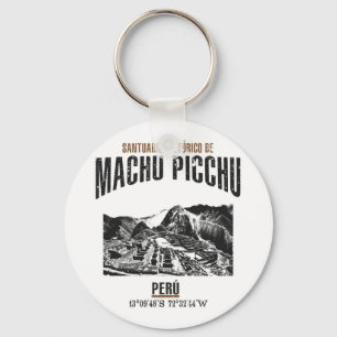 Machu Picchu Key Ring