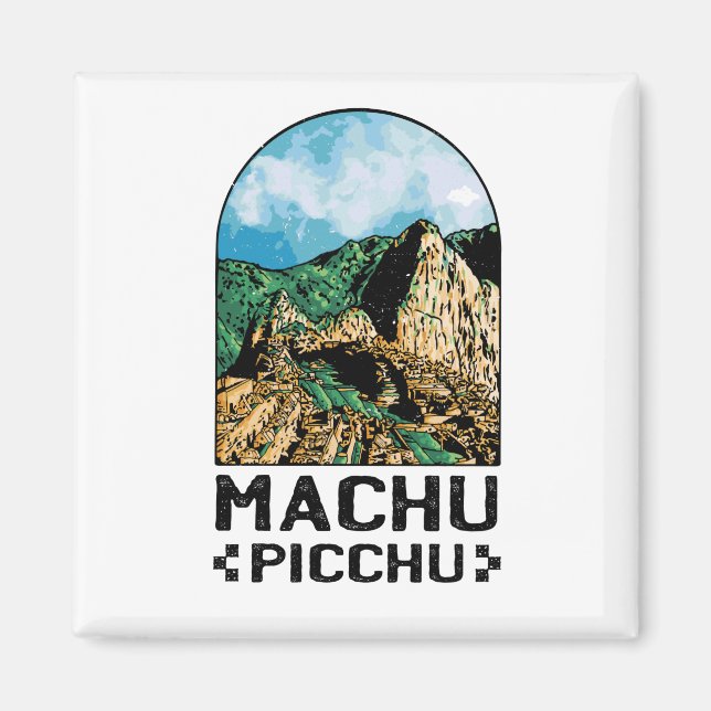 Machu Picchu Magnet (Front)