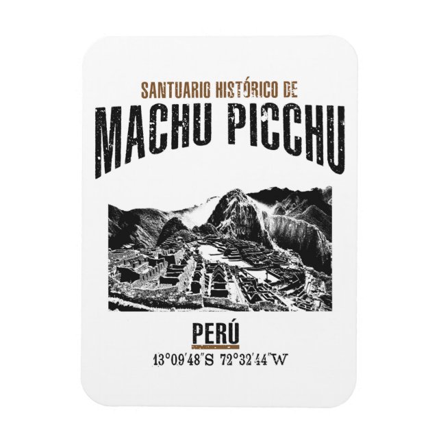 Machu Picchu Magnet (Vertical)