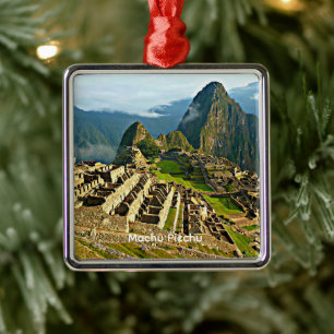 Machu Picchu Metal Ornament