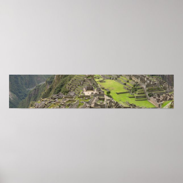 Machu Picchu Panorama Poster (Front)