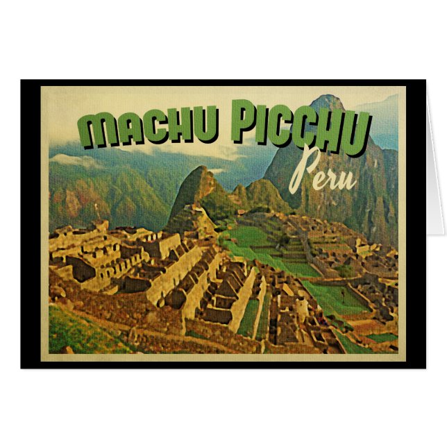 Machu Picchu Peru (Front Horizontal)