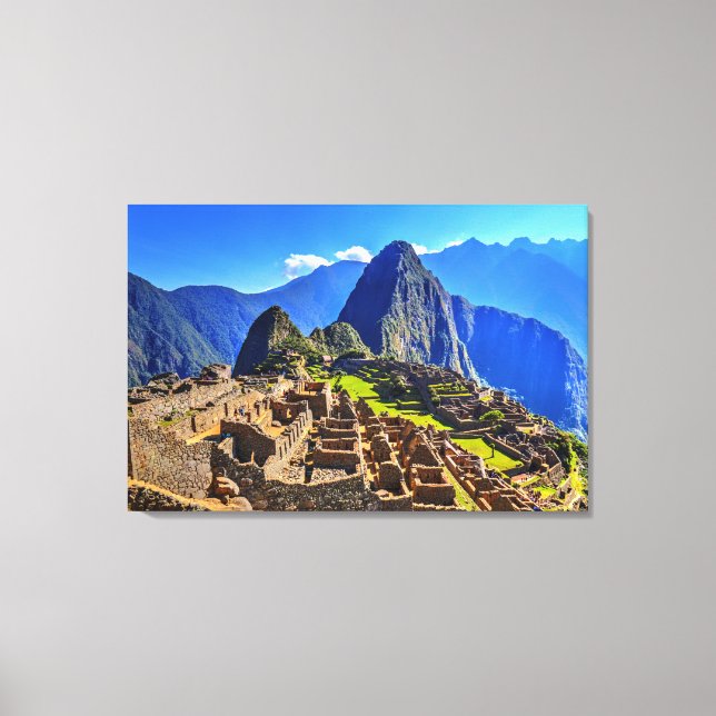 Machu Picchu - Peru Canvas Print (Front)
