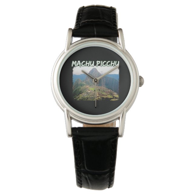 Machu Picchu Peru - Huayna Picchu Mountain Watch (Front)