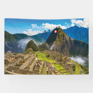 Machu Picchu, Peru - Inca Citadel Ruins Banner