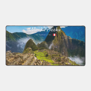 Machu Picchu, Peru - Inca Citadel Ruins Desk Mat