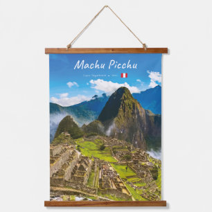 Machu Picchu, Peru - Inca Citadel Ruins Hanging Tapestry