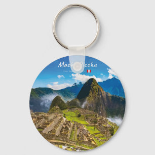 Machu Picchu, Peru - Inca Citadel Ruins Key Ring