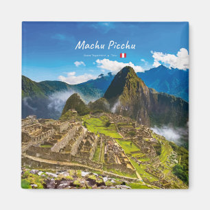 Machu Picchu, Peru - Inca Citadel Ruins Magnet
