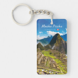 Machu Picchu, Peru - Inca Citadel Ruins Slim Key Ring