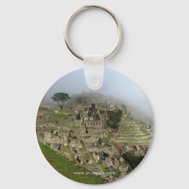 Machu Picchu, Peru Key Ring (Front)