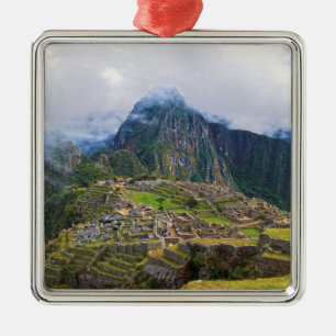 Machu Picchu, Peru Metal Ornament