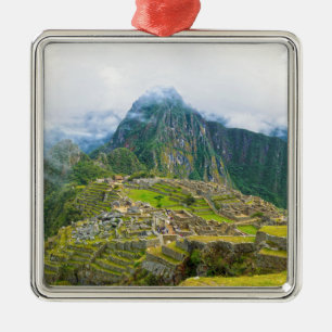 Machu Picchu, Peru Metal Ornament