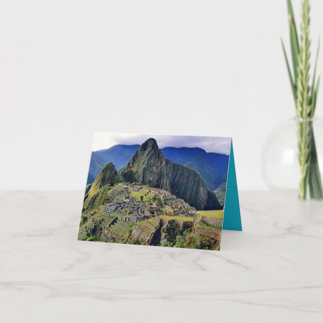 MACHU PICCHU - Peru - panorama Card (Front)