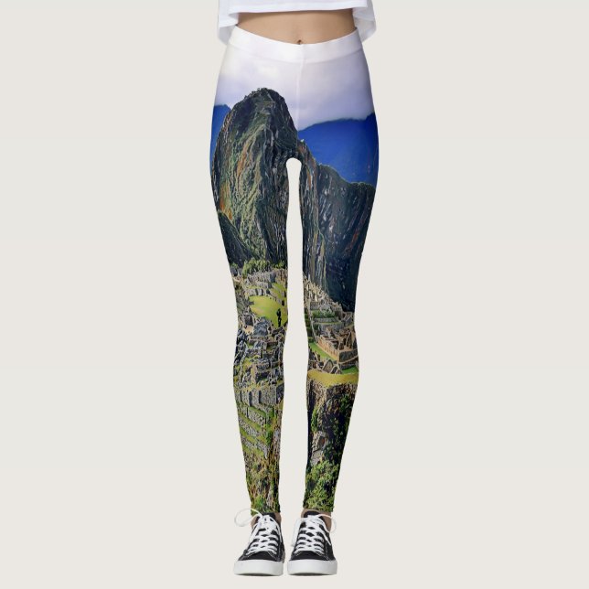 MACHU PICCHU - Peru - panorama Leggings (Front)