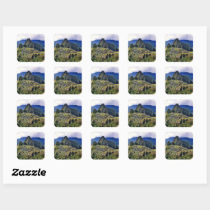 MACHU PICCHU - Peru - panorama Square Sticker