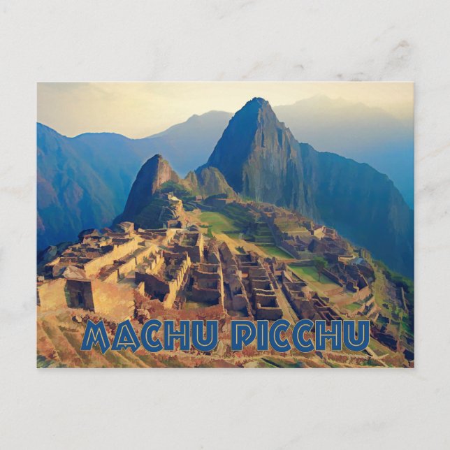 Machu Picchu Peru Postcard (Front)
