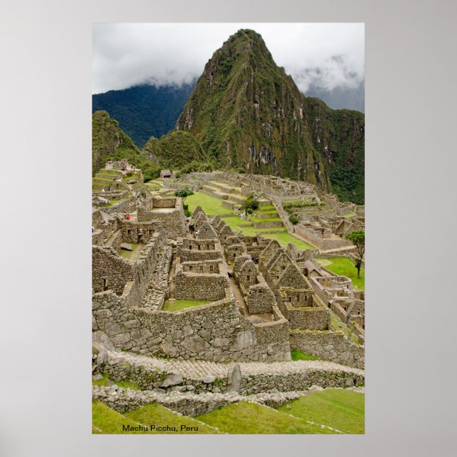 Machu Picchu, Peru Poster (Front)