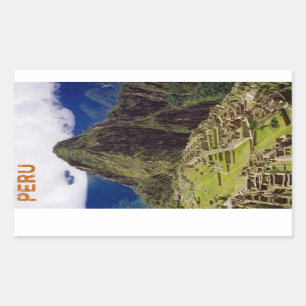 Machu Picchu, Peru Rectangular Sticker