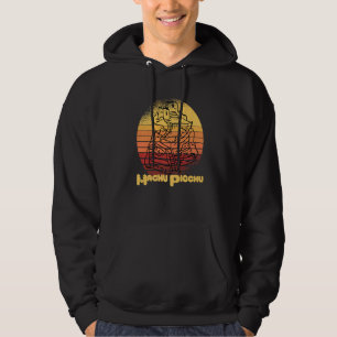 Machu Picchu Peru Souvenir Inca Town South America Hoodie