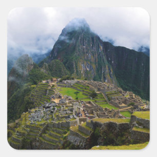 Machu Picchu, Peru Square Sticker