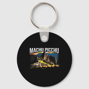 Machu Picchu Peru Travel Hiking Souvenir Gift Key Ring