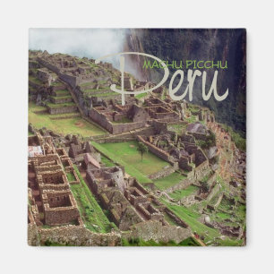 MACHU PICCHU Peru Travel Souvenir Magnet