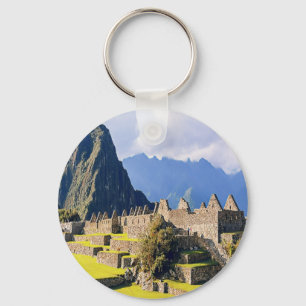 MACHU PICCHU - Peru - view Key Ring