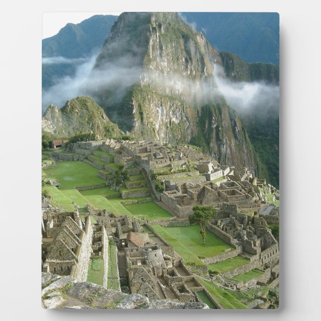 machu picchu plaque (Front)