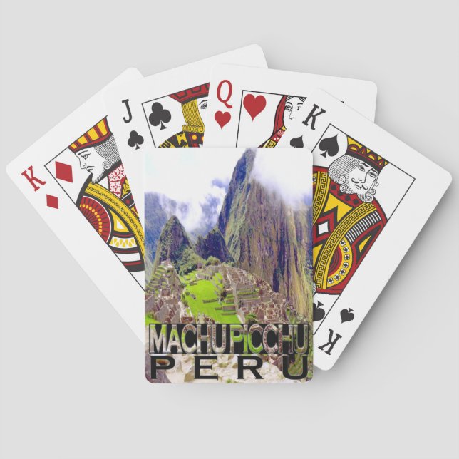 Machu Picchu Playing Cards (Back)