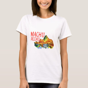 Machu Picchu Pop Art – Full-Colour Contemporary T-Shirt