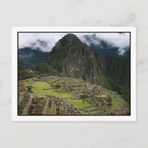 Machu Picchu Postcard
