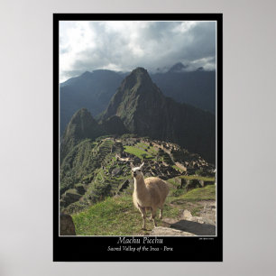 Machu Picchu Poster (Seven Wonders of the World)